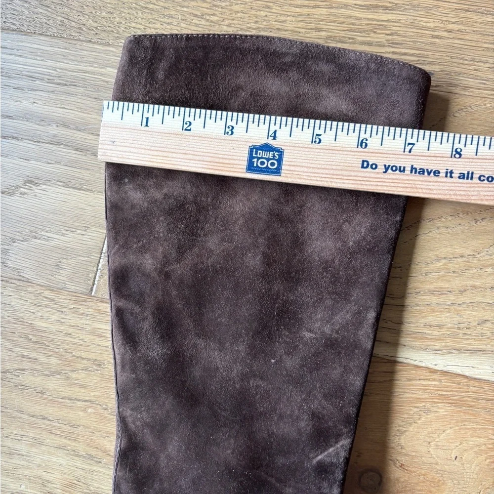Ralph Lauren purple label suede leather boots womens 9